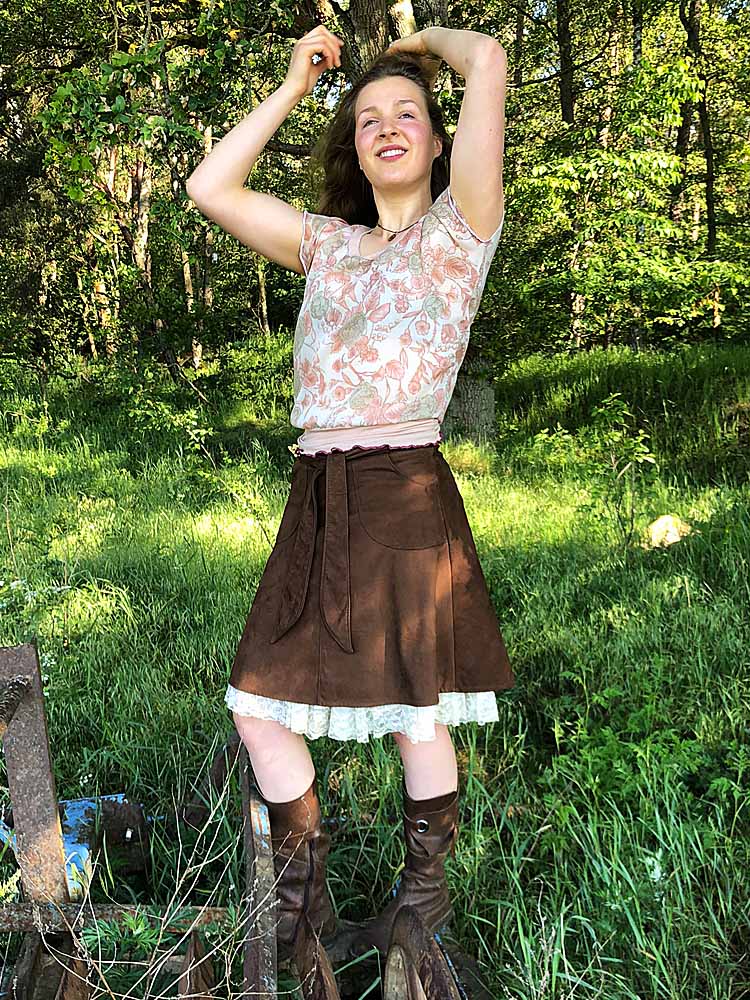 Lederrock hazelnuss Folklore