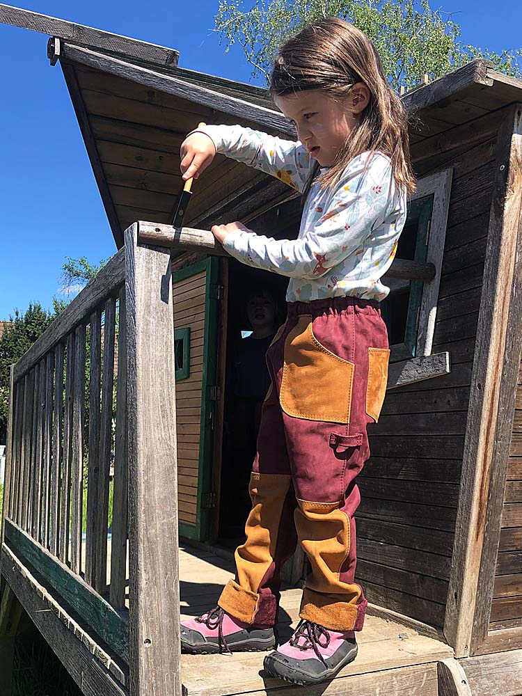 Lederbundhose für Kinder, Arbeitshose, Zunfthose für Kinder